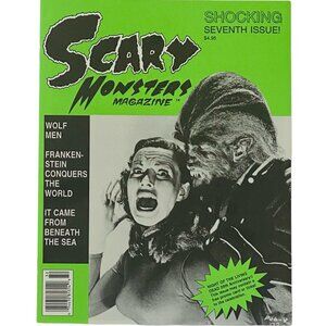 Vintage SCARY MONSTERS Magazine #7 1993 - Wolfman - Night of The Living Dead